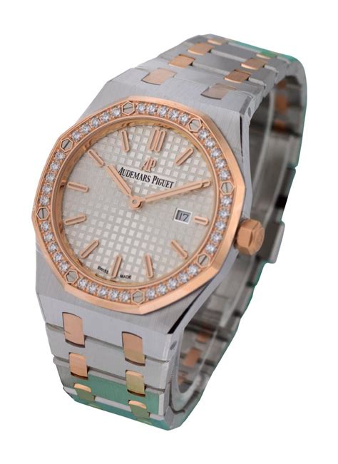 audemars piguet royal oak 33mm ladies two tone|audemars royal oak lady.